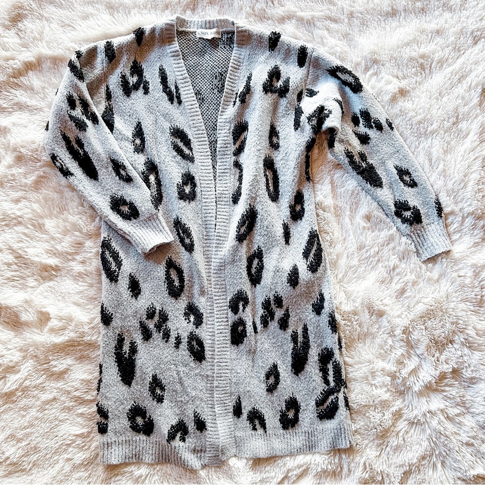 Leopard Cardigan